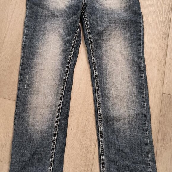 Frankie Malone Jeans women's 38 denim blue‎ bootcut - Picture 5 of 16